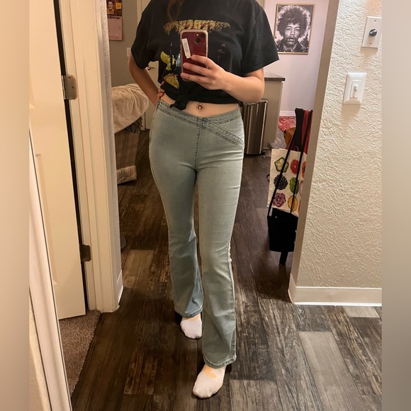 Free People Flare Jeans - Picture 1 of 6